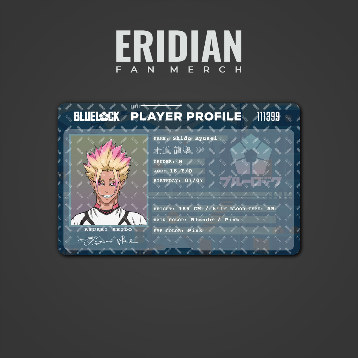 Blue Lock Player Profile