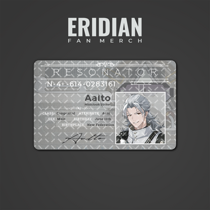 Wuthering Waves Resonator ID Card