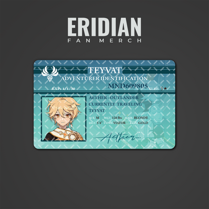 Genshin Impact Adventurer Identification