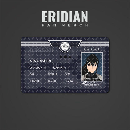 Kaiju No. 8 Defense Force Identification