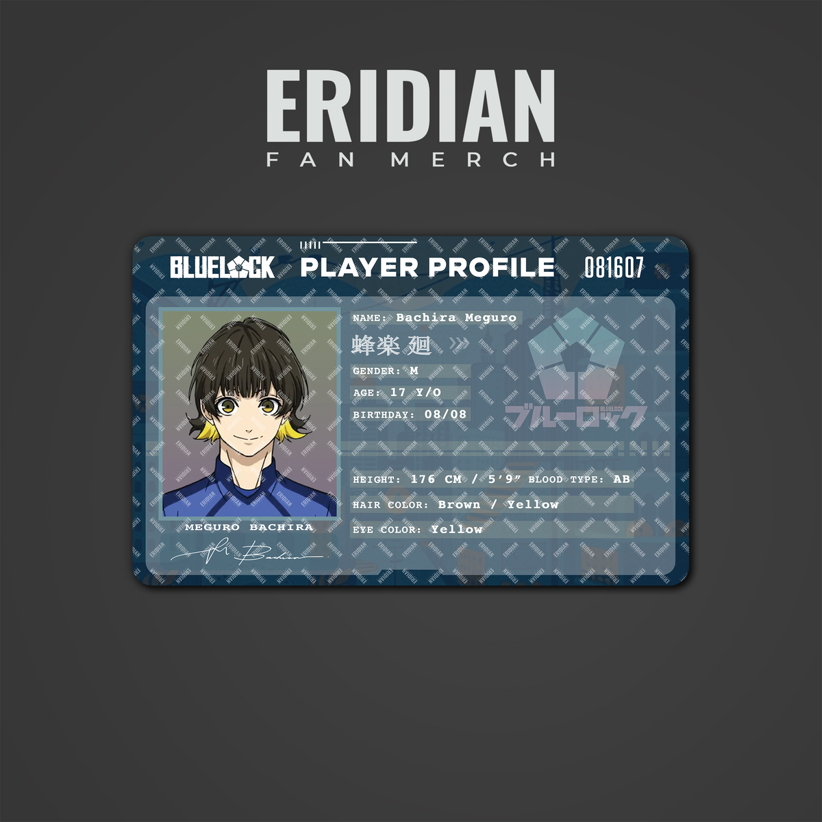 Blue Lock Player Profile
