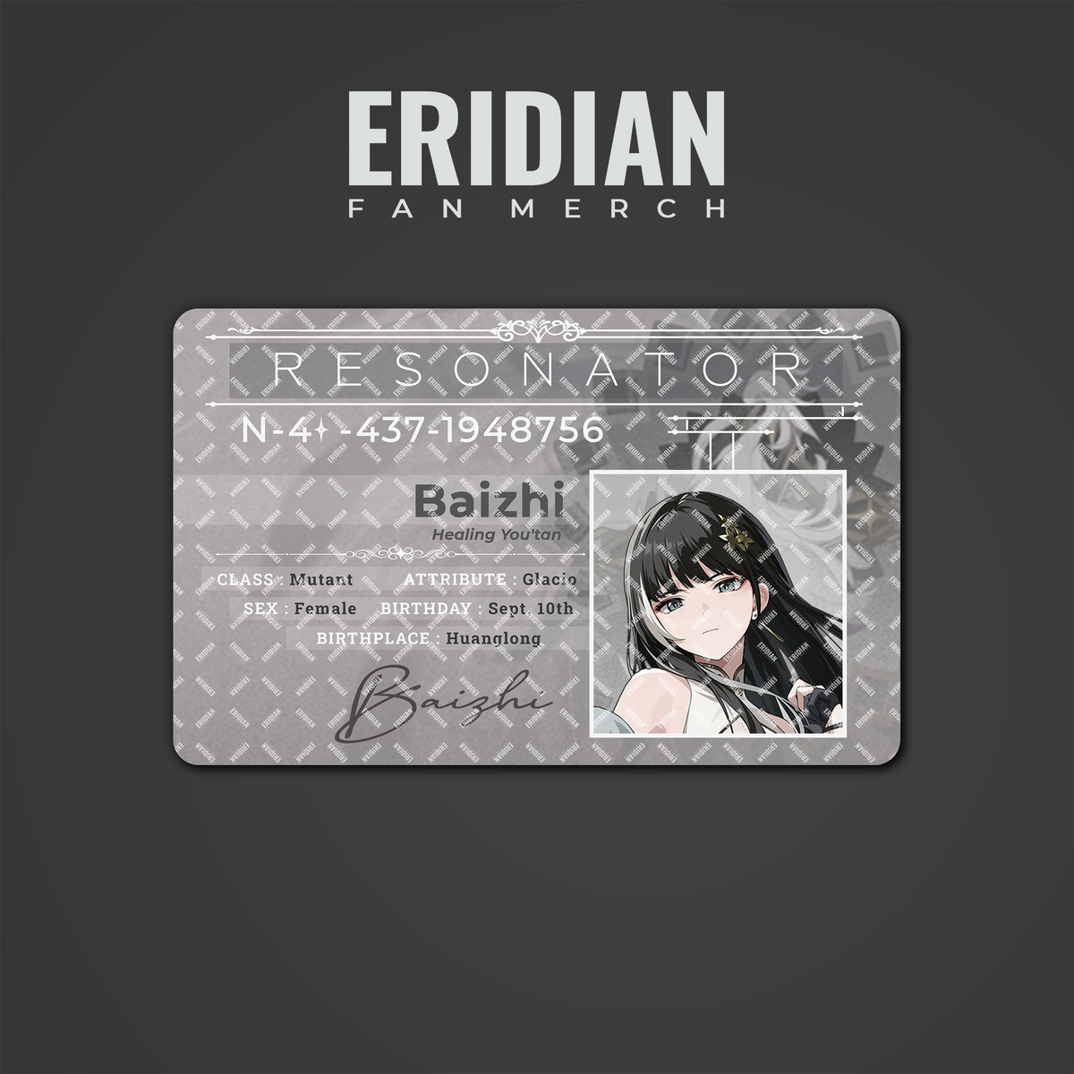 Wuthering Waves Resonator ID Card