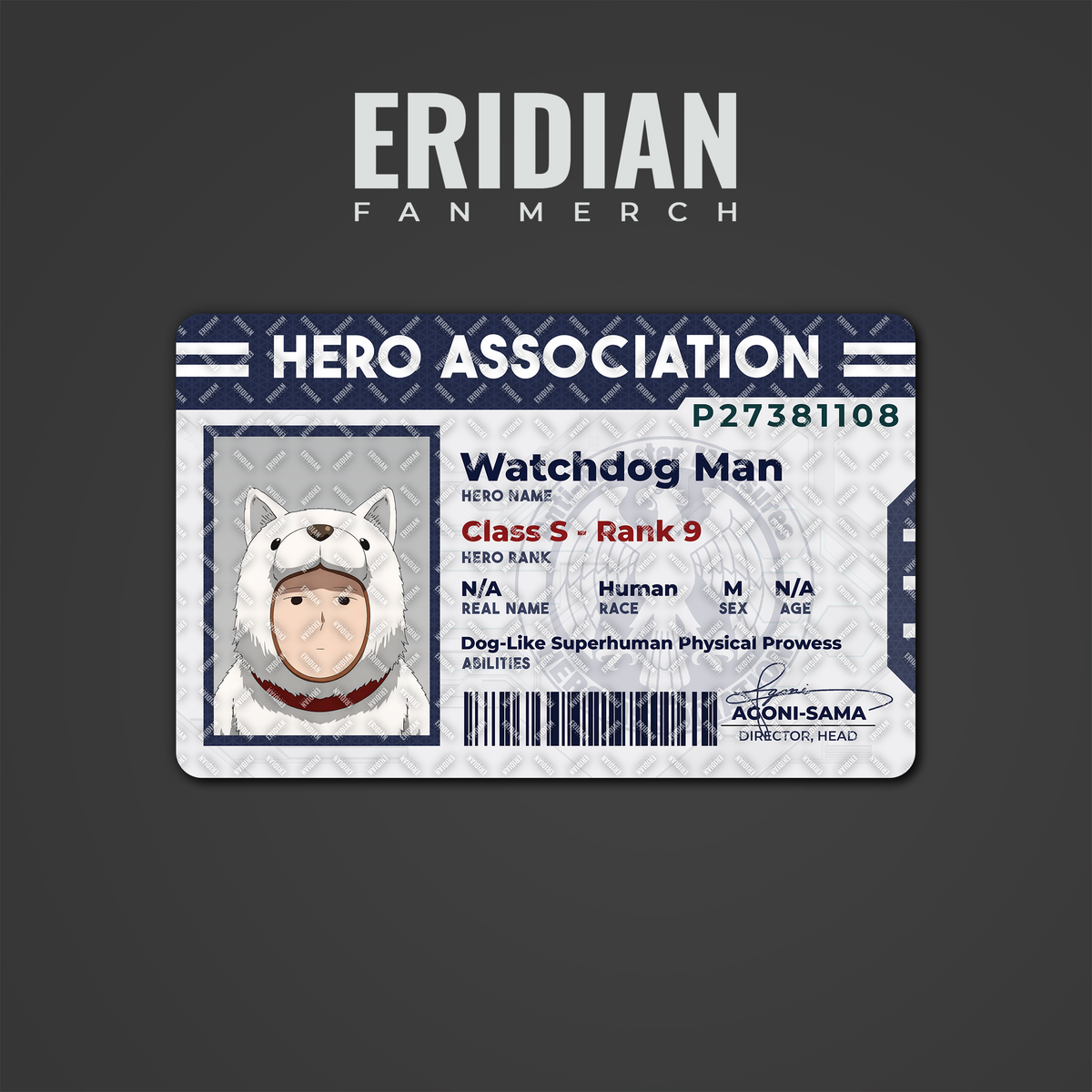 One Punch Man Hero Association ID