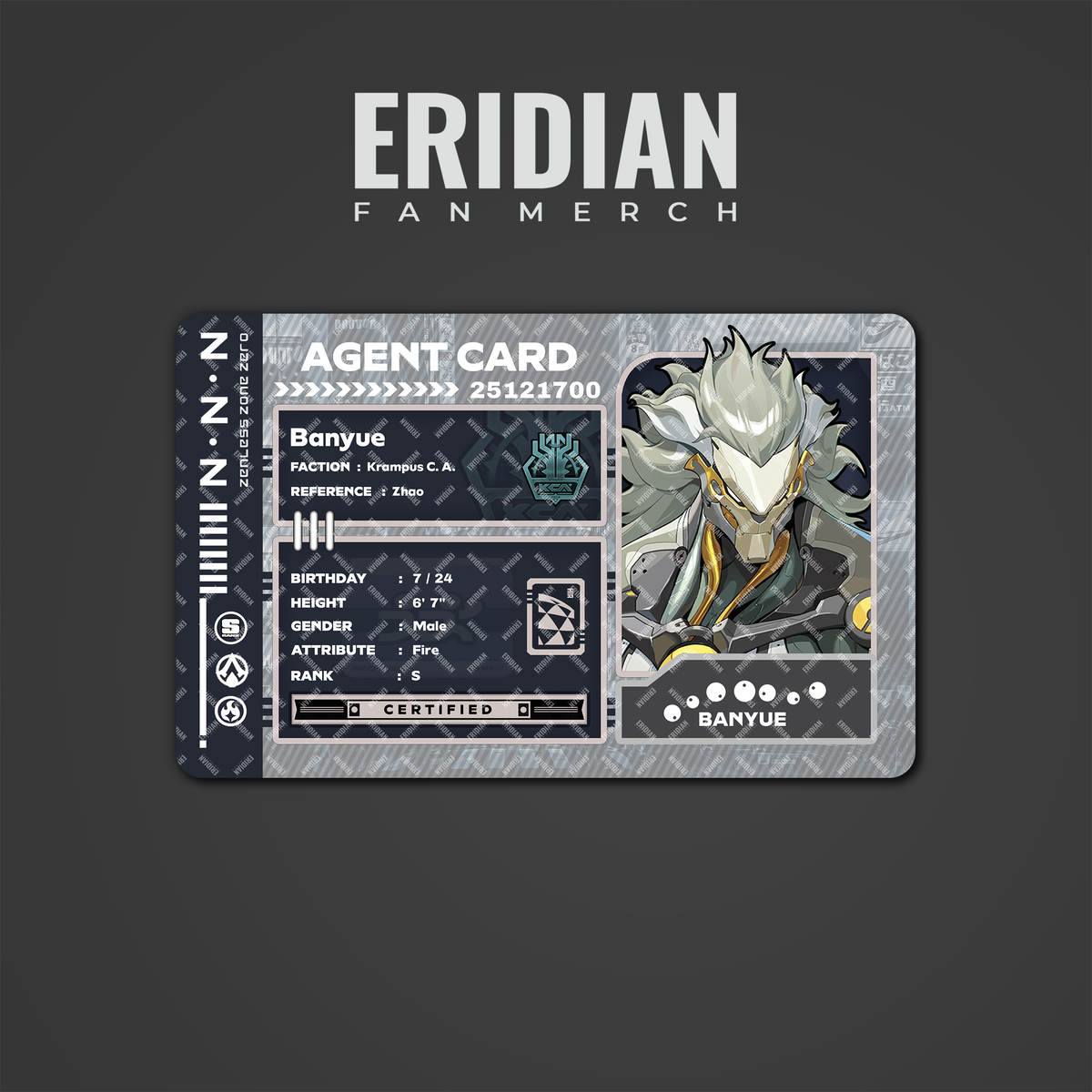 Zenless Zone Zero Agent Card