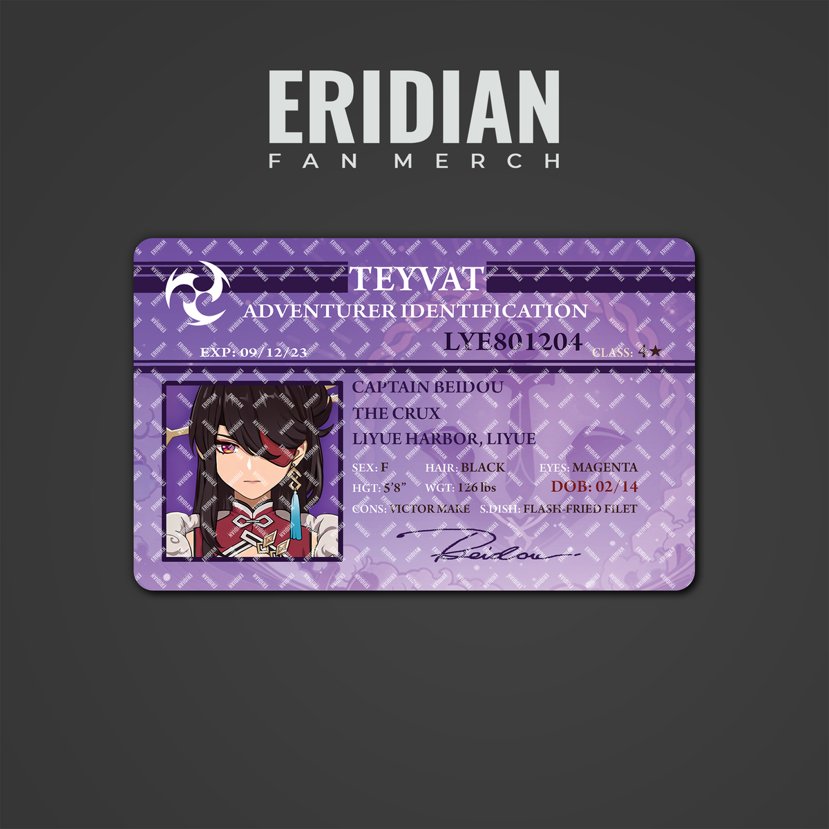 Genshin Impact Adventurer Identification