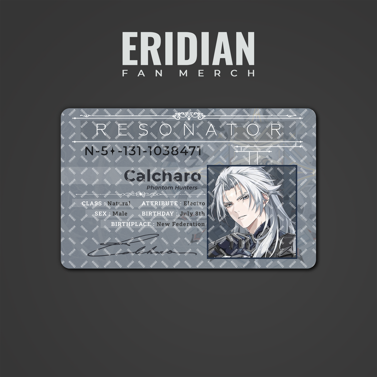 Wuthering Waves Resonator ID Card