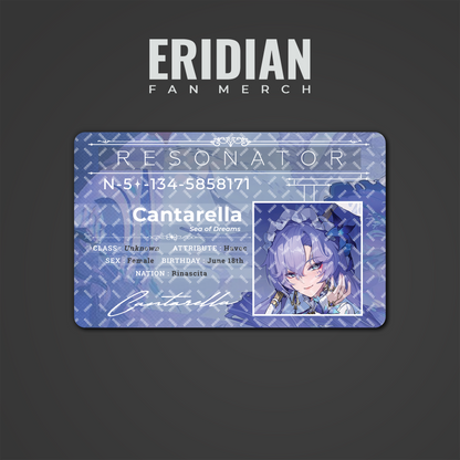 Wuthering Waves Resonator ID Card