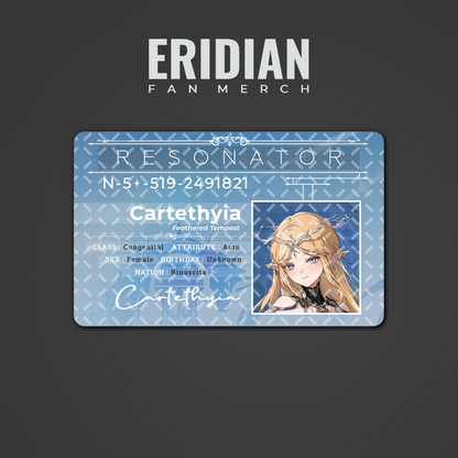 Wuthering Waves Resonator ID Card