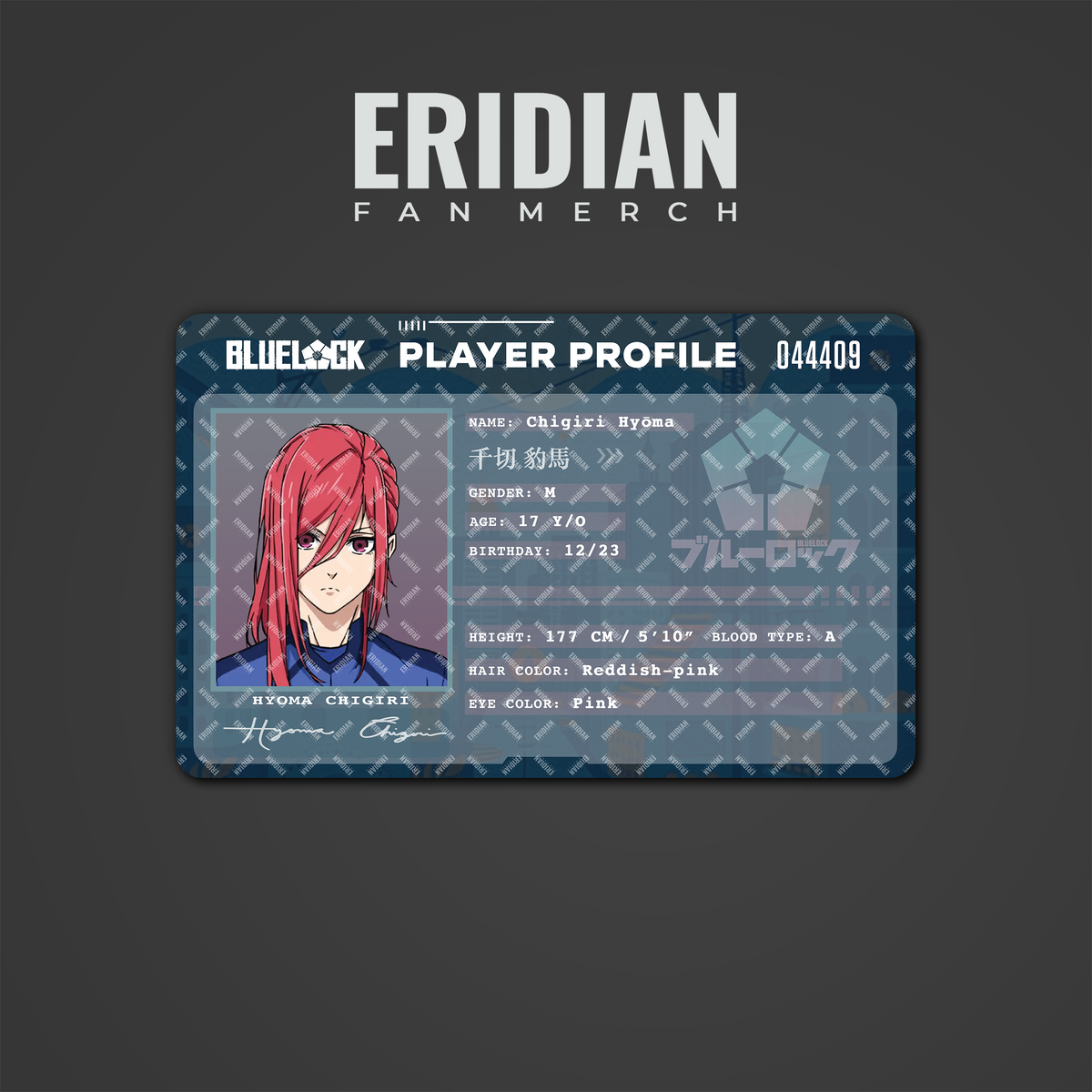 Blue Lock Player Profile