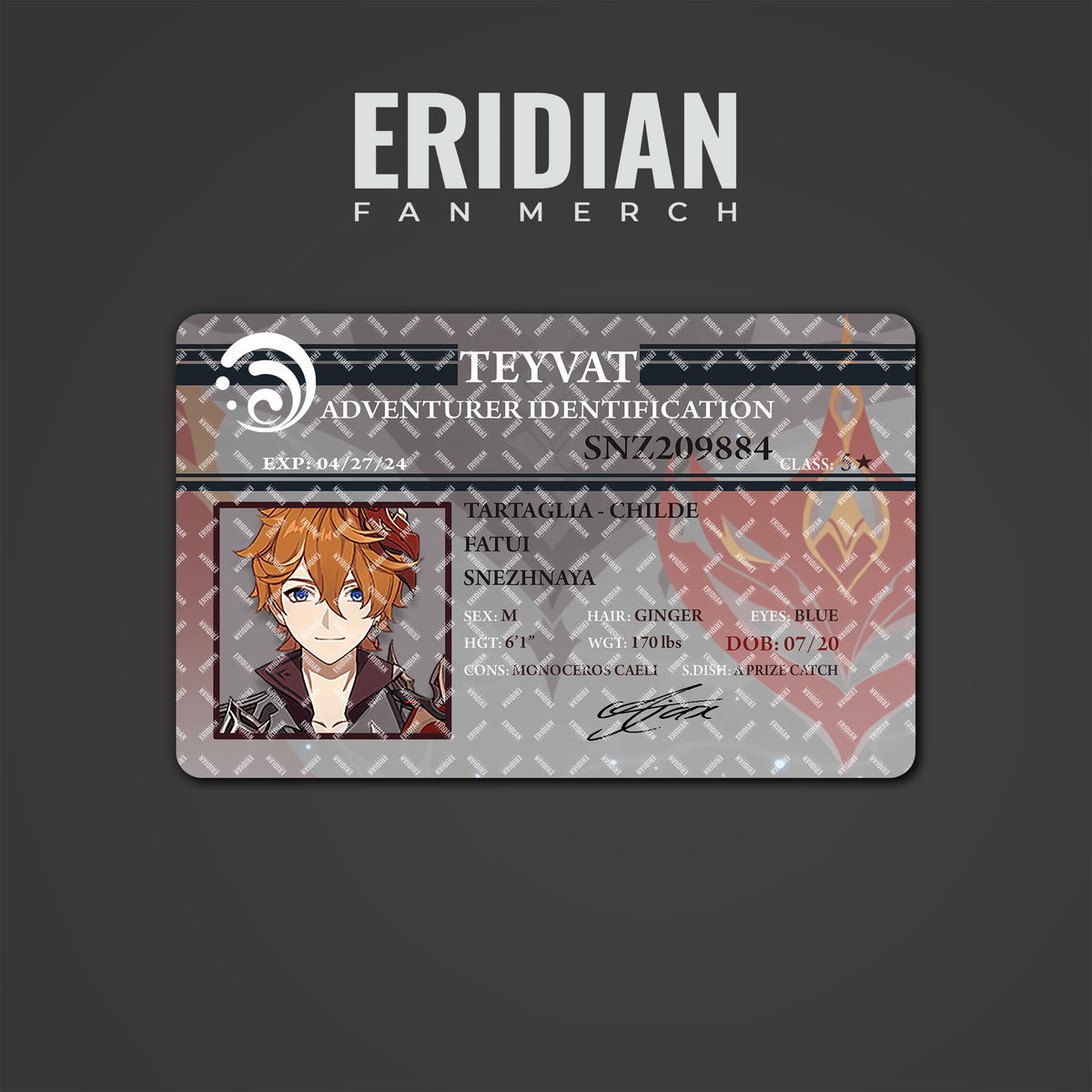 Genshin Impact Adventurer Identification