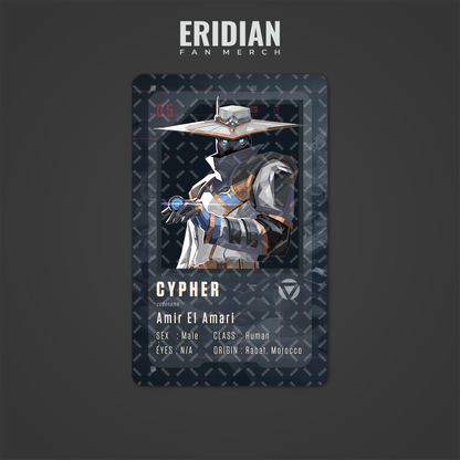 Valorant Agent Number ID Card