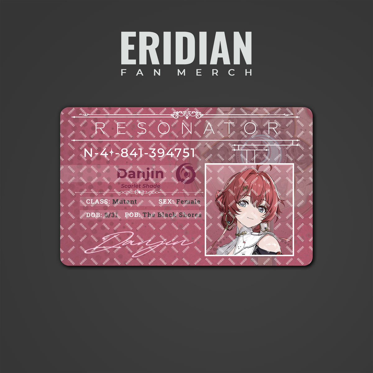 Wuthering Waves Resonator ID Card