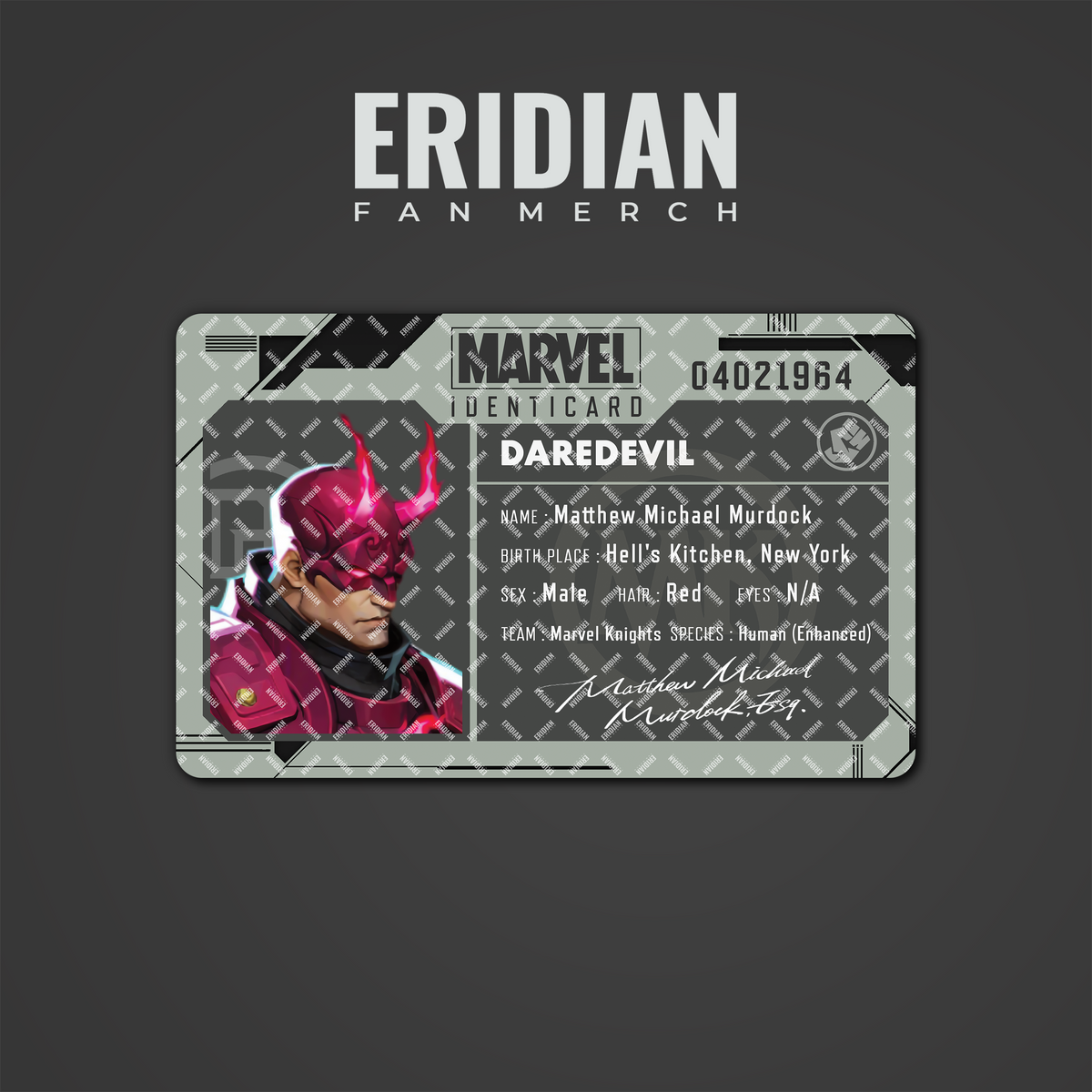 Marvel Identicards