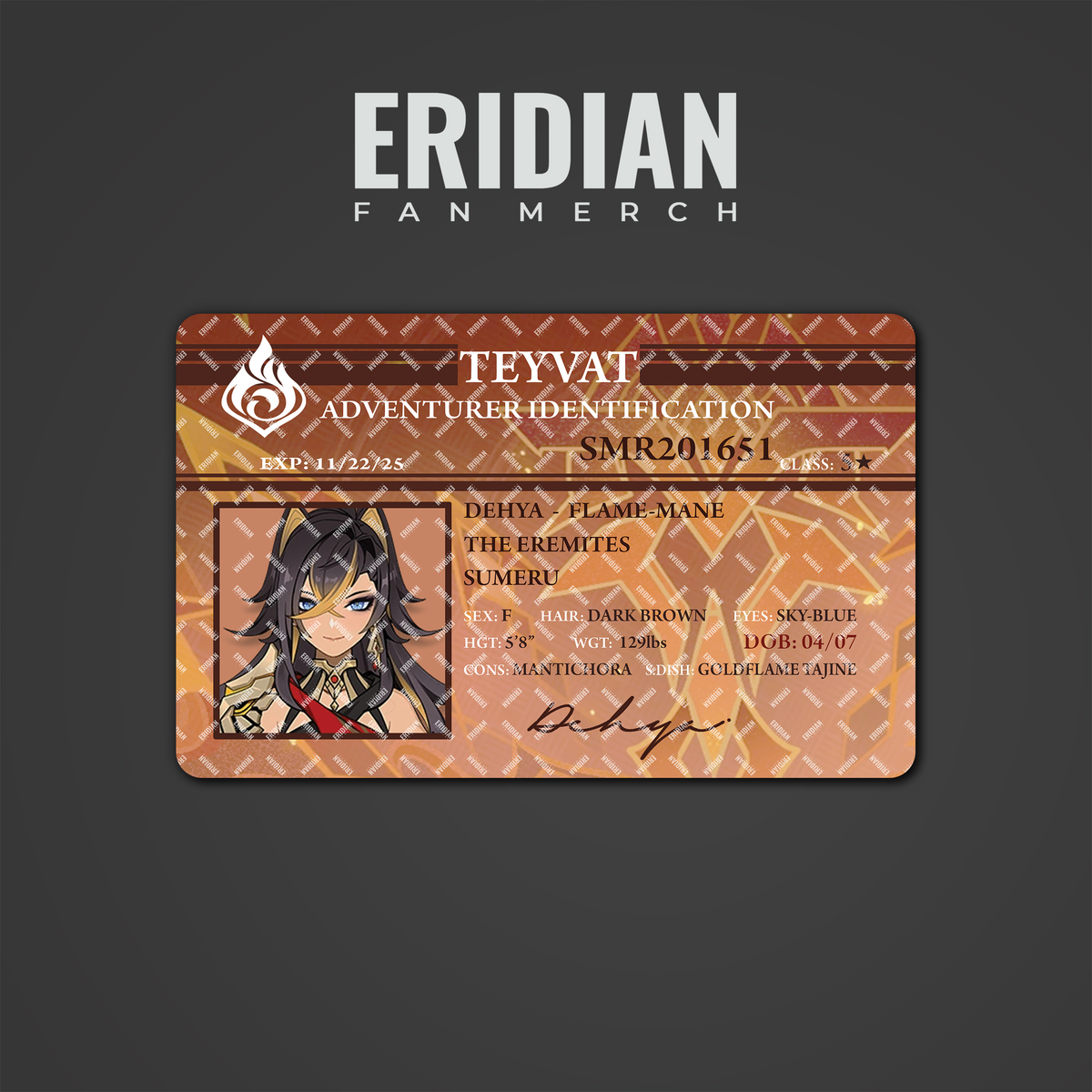 Genshin Impact Adventurer Identification