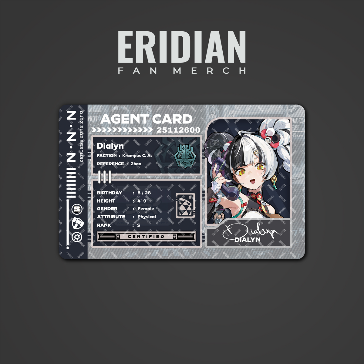 Zenless Zone Zero Agent Card