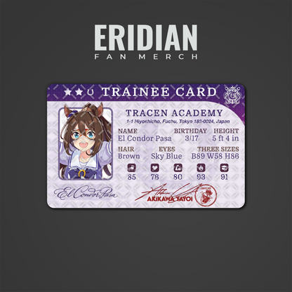 Umamusume Trainee Card