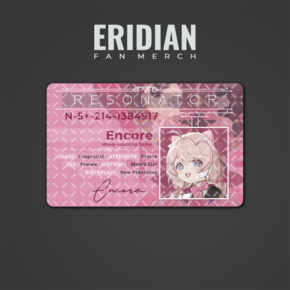 Wuthering Waves Resonator ID Card