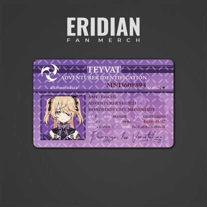 Genshin Impact Adventurer Identification