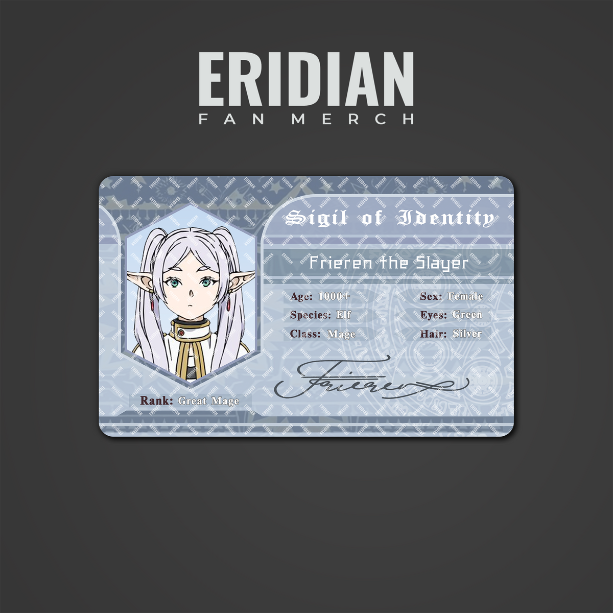 Frieren: Sigil of Identity