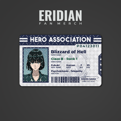 One Punch Man Hero Association ID