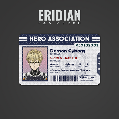 One Punch Man Hero Association ID
