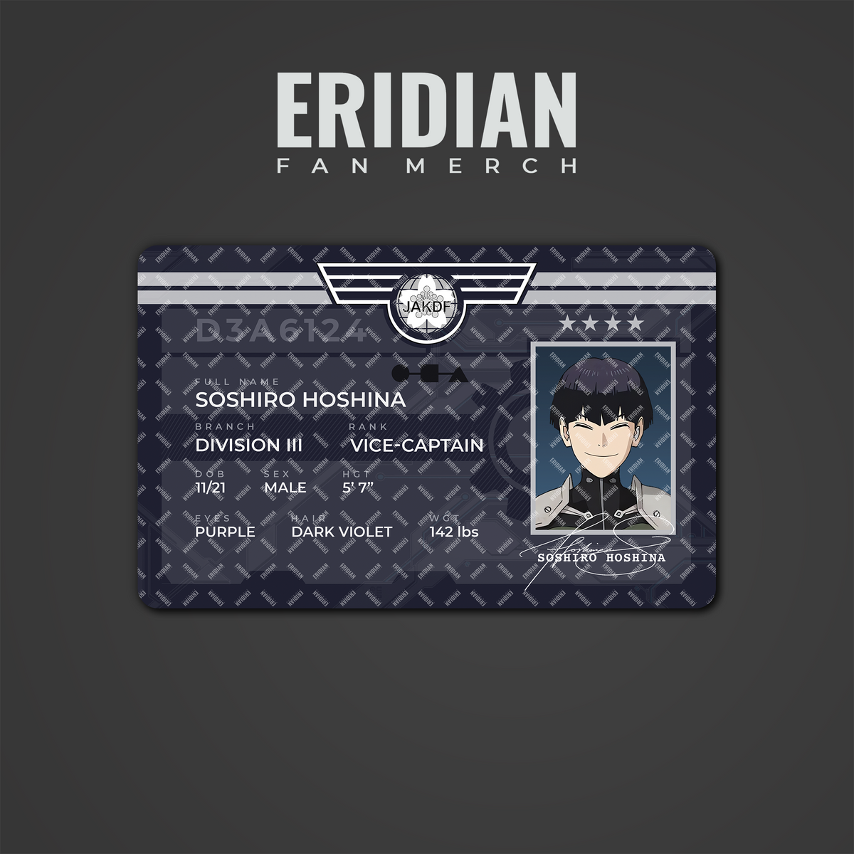 Kaiju No. 8 Defense Force Identification