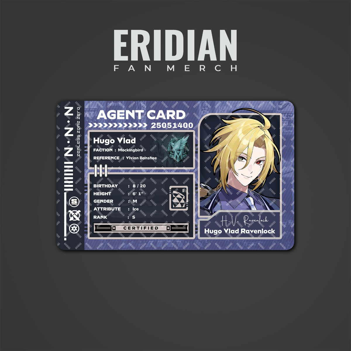 Zenless Zone Zero Agent Card