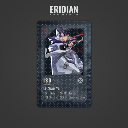 Valorant Agent Number ID Card