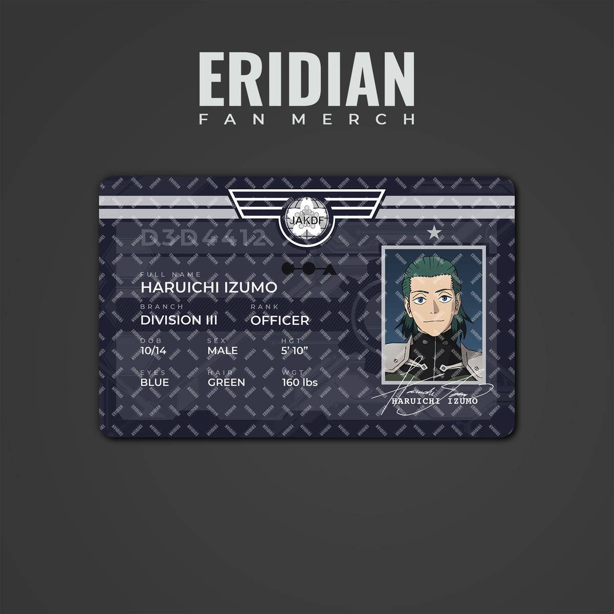 Kaiju No. 8 Defense Force Identification