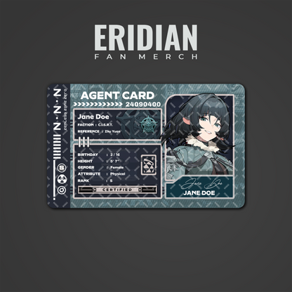 Zenless Zone Zero Agent Card