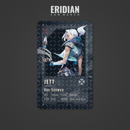 Valorant Agent Number ID Card