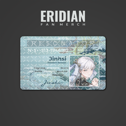 Wuthering Waves Resonator ID Card