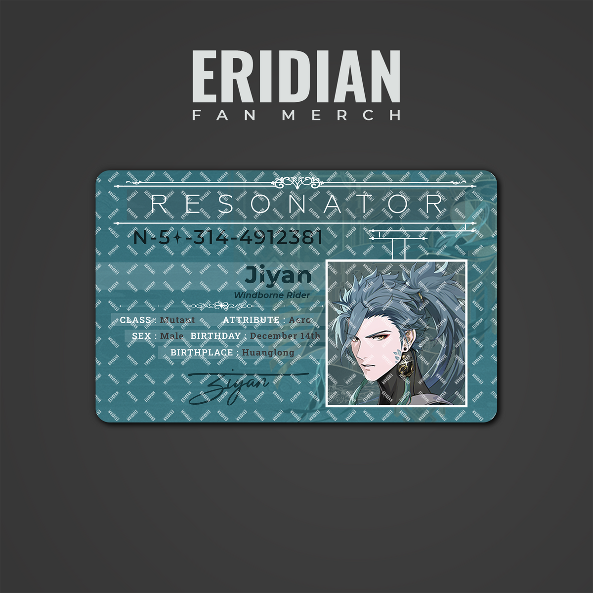 Wuthering Waves Resonator ID Card