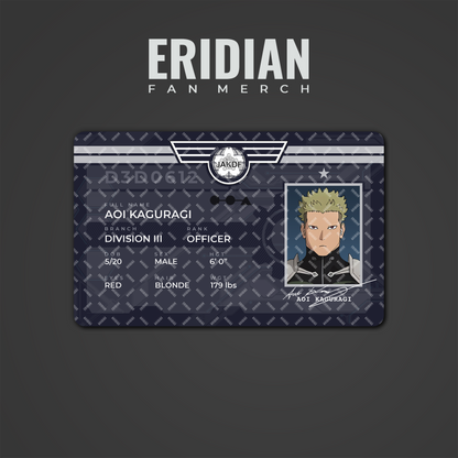 Kaiju No. 8 Defense Force Identification