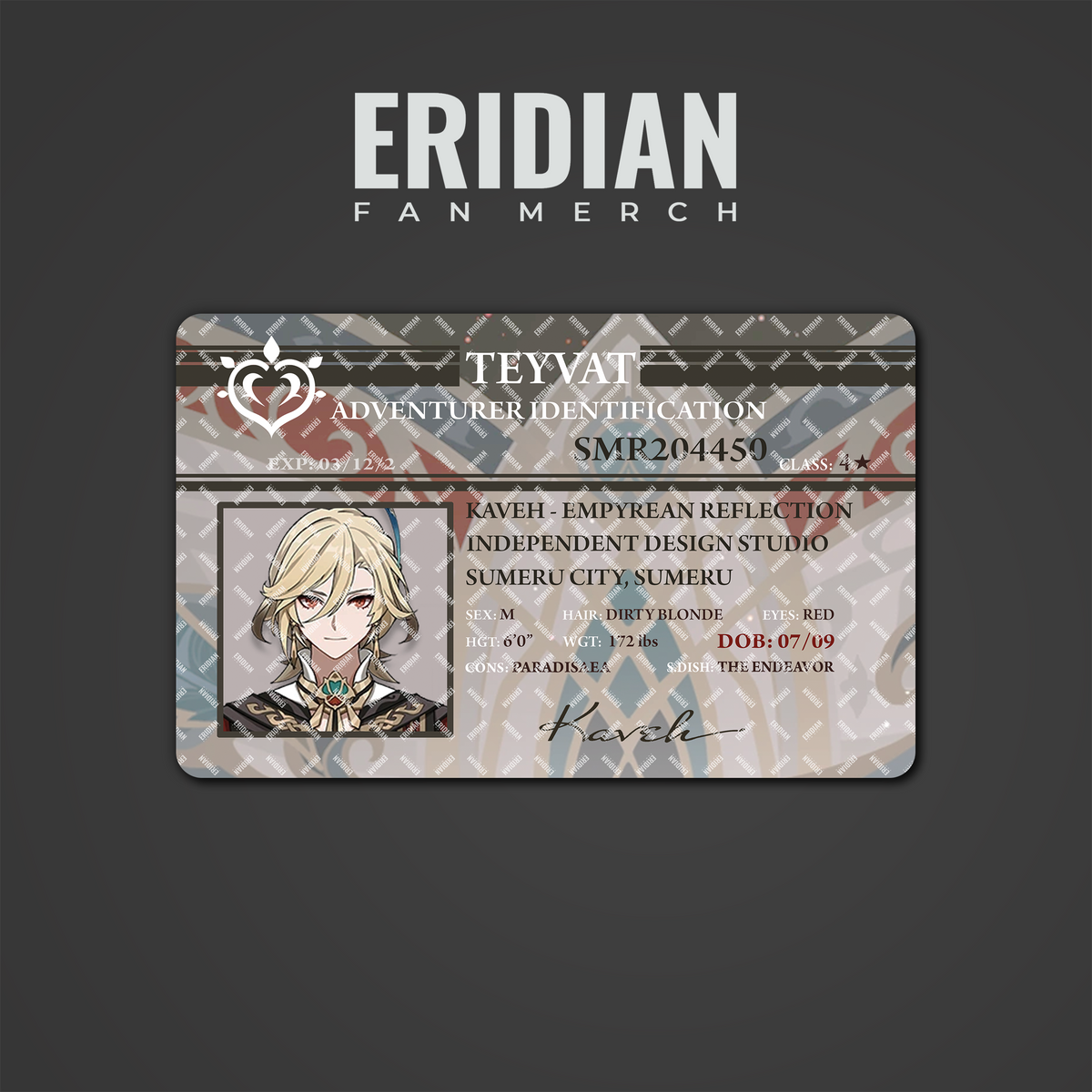 Genshin Impact Adventurer Identification