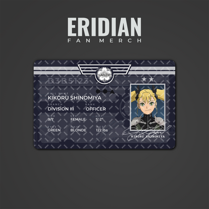 Kaiju No. 8 Defense Force Identification