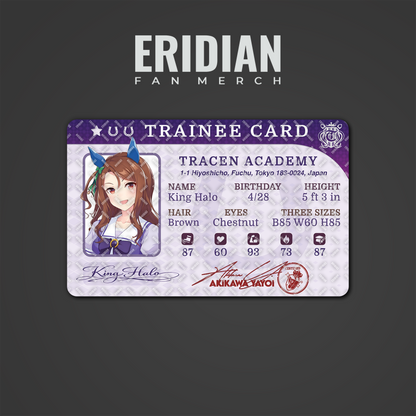 Umamusume Trainee Card