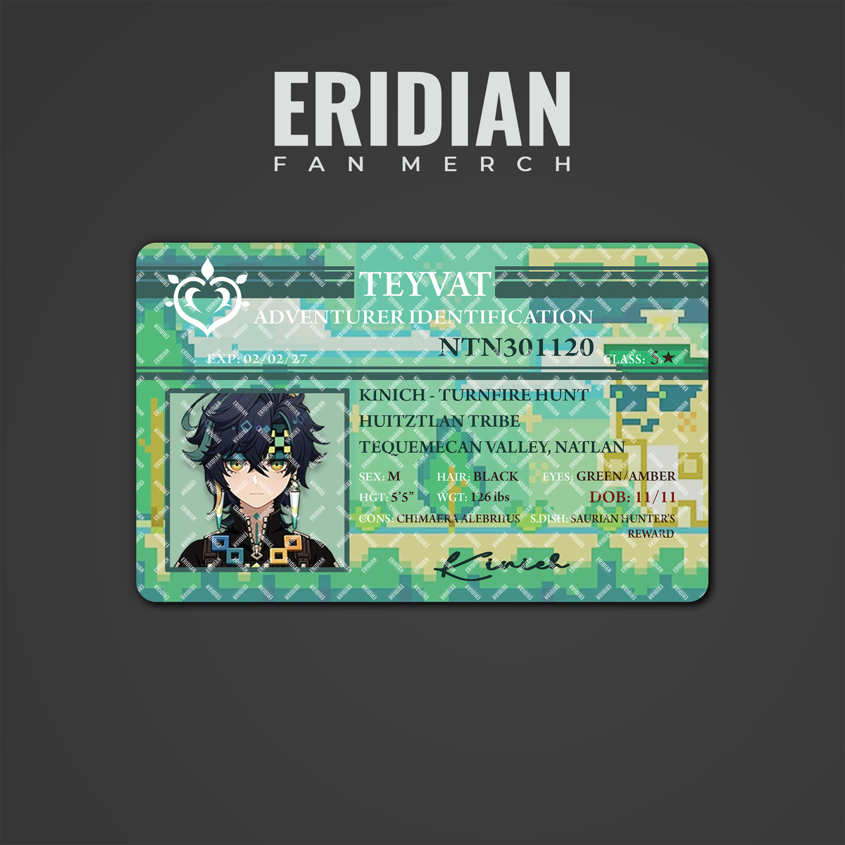 Genshin Impact Adventurer Identification