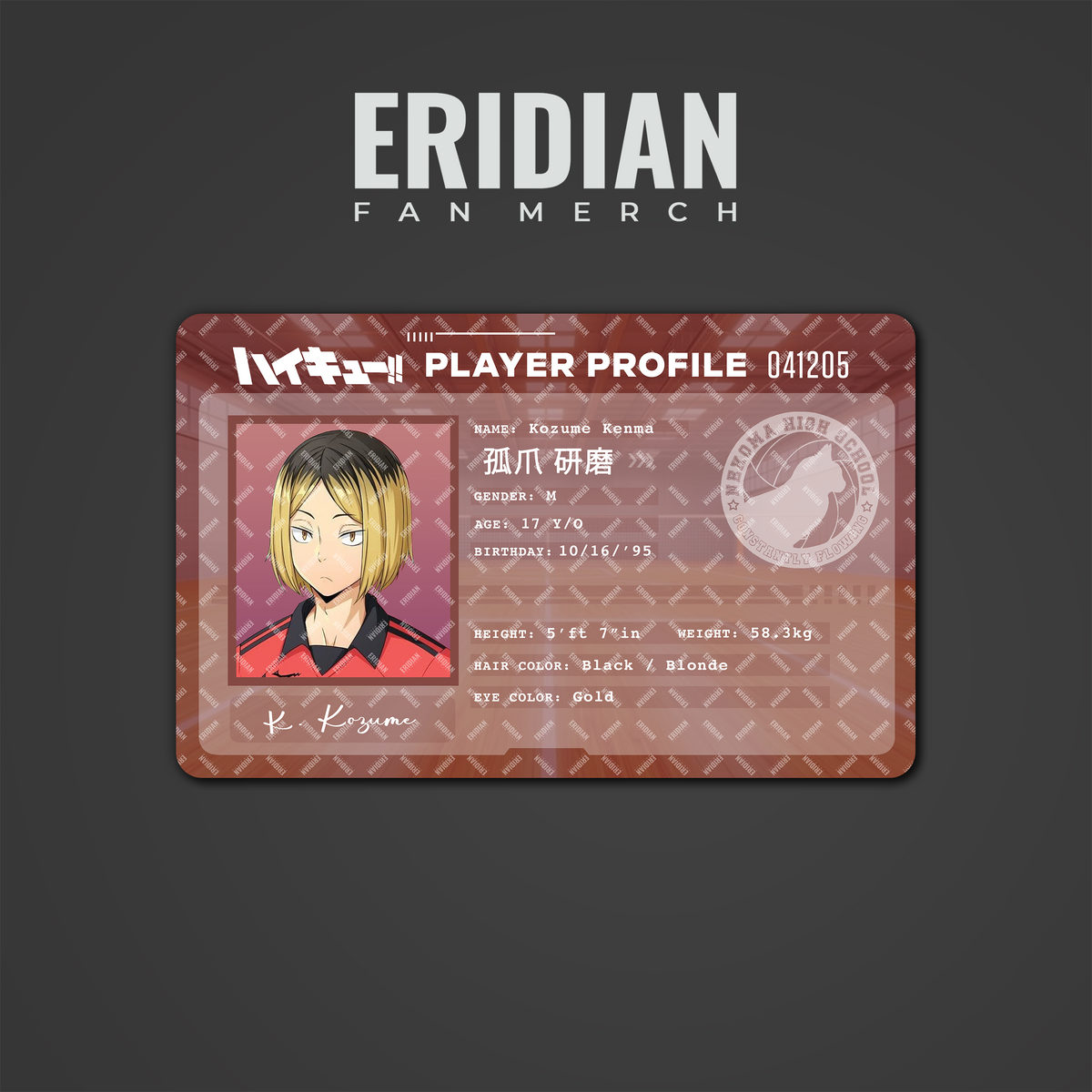 Haikyuu!! Player Profile ID