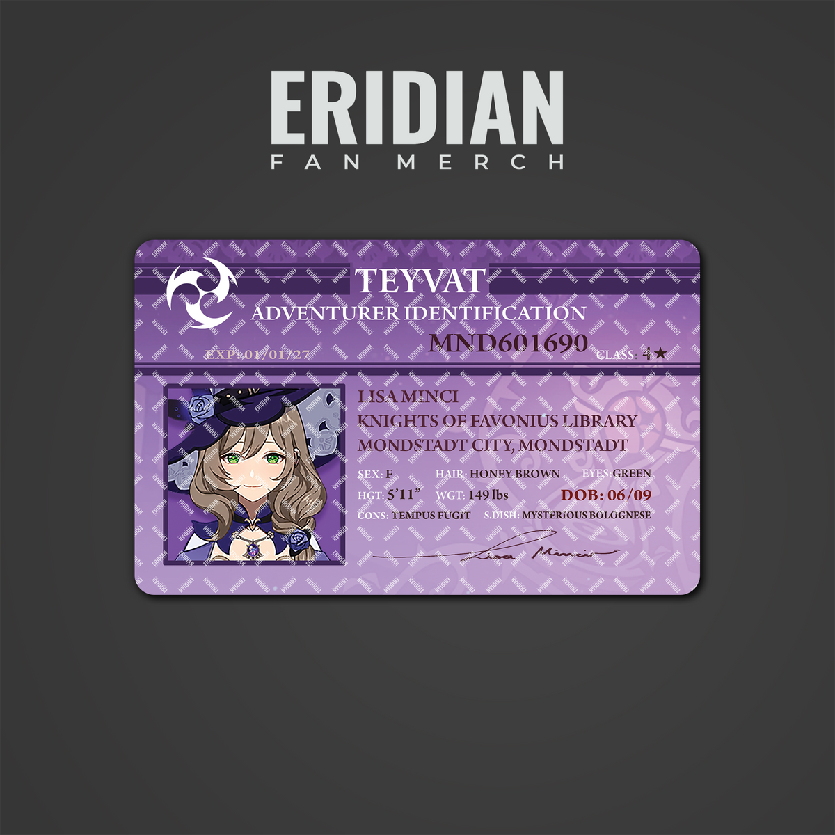 Genshin Impact Adventurer Identification