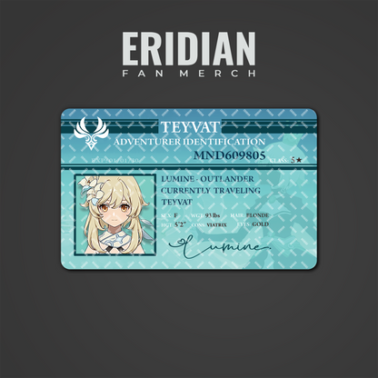 Genshin Impact Adventurer Identification