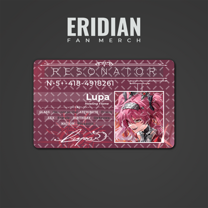 Wuthering Waves Resonator ID Card