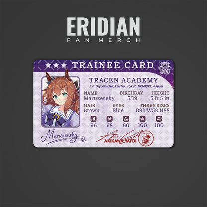 Umamusume Trainee Card