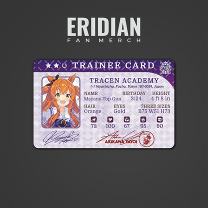 Umamusume Trainee Card