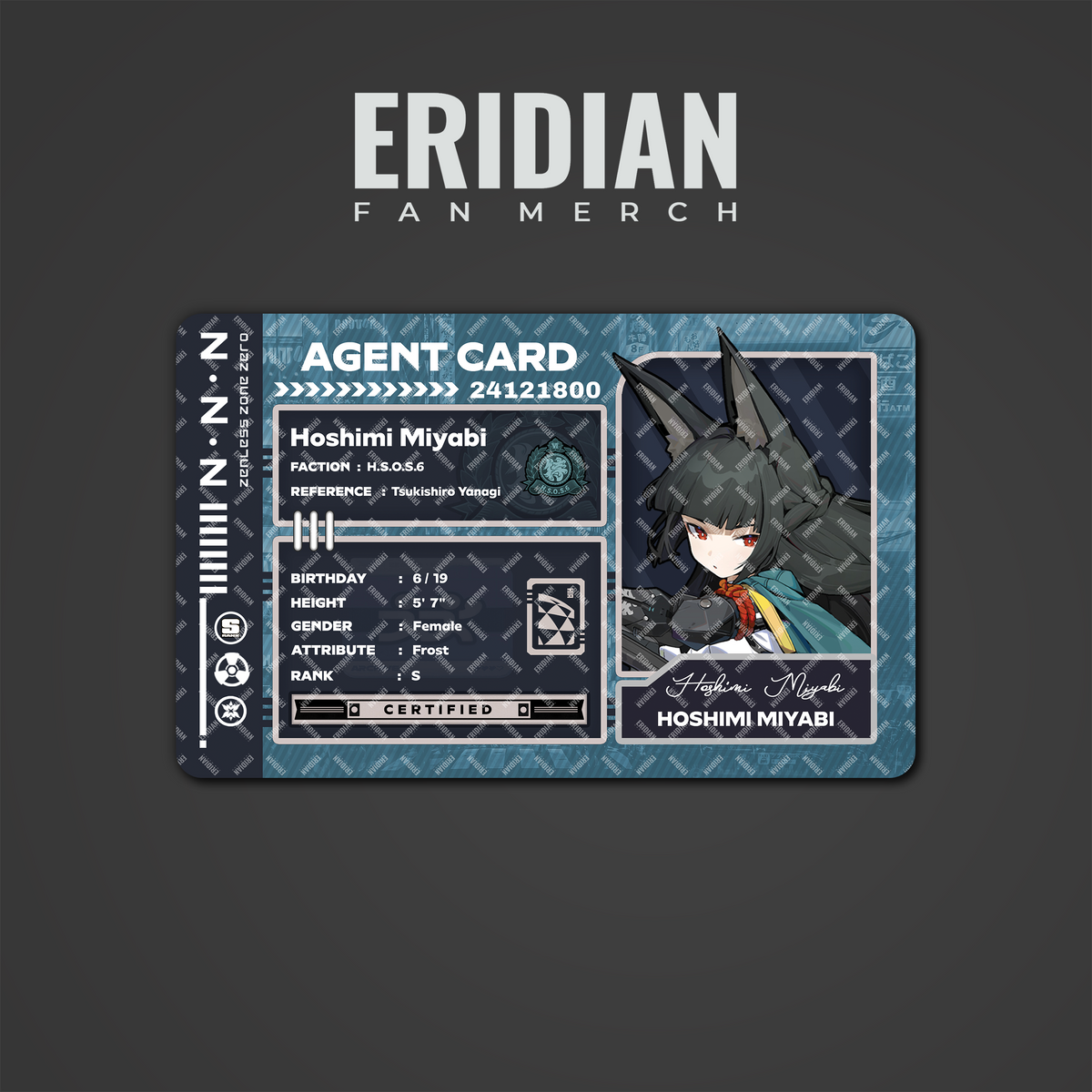 Zenless Zone Zero Agent Card