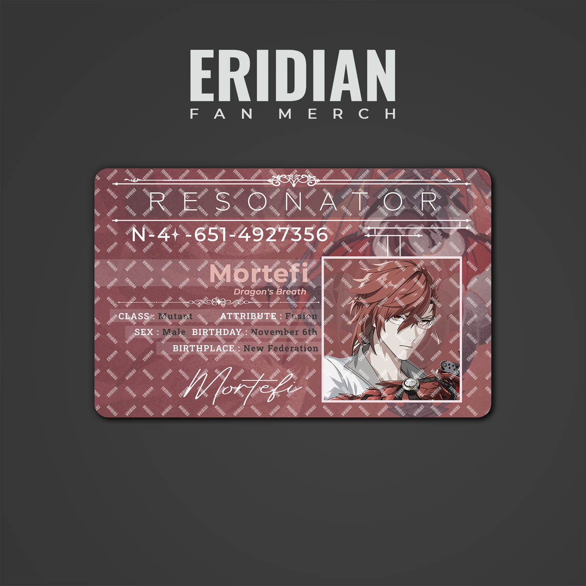 Wuthering Waves Resonator ID Card