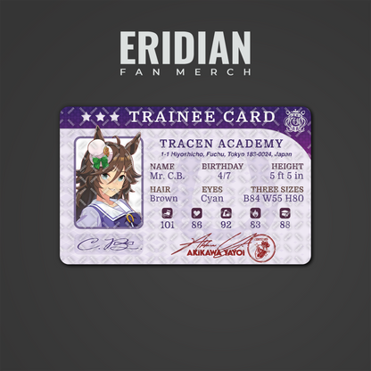 Umamusume Trainee Card