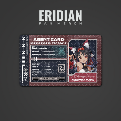 Zenless Zone Zero Agent Card
