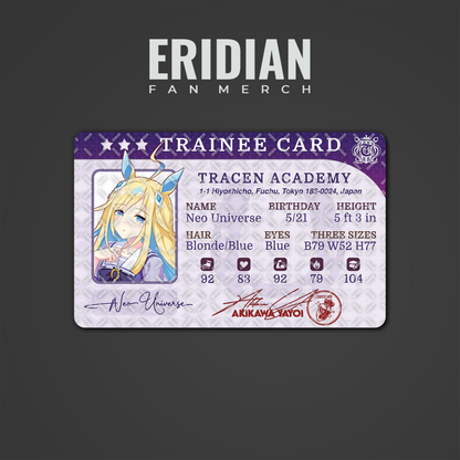 Umamusume Trainee Card