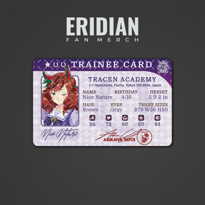 Umamusume Trainee Card